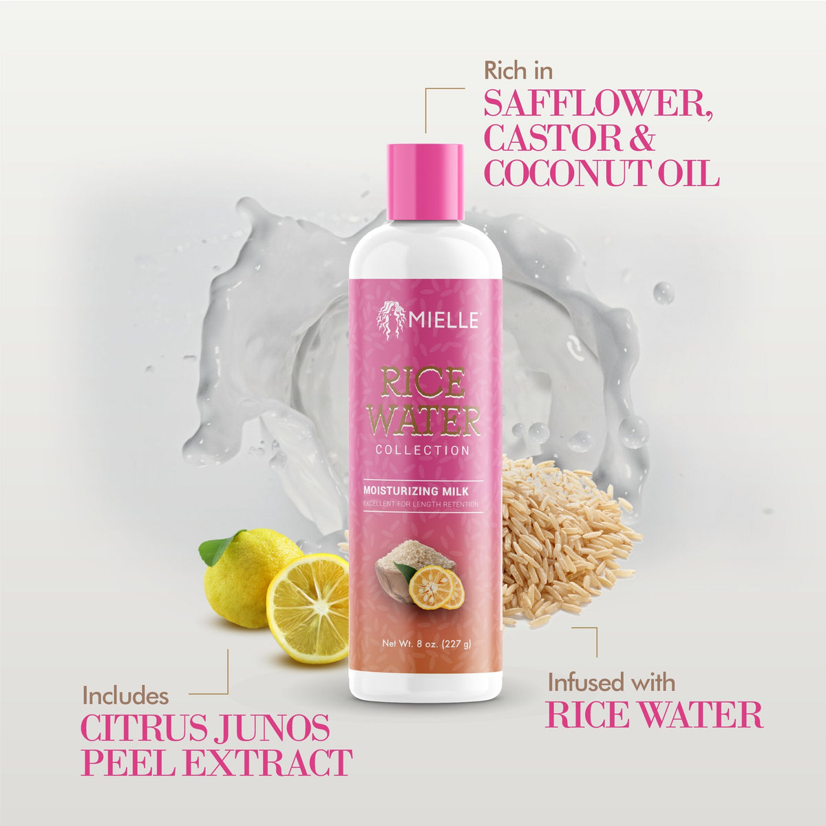 Rice Water Moisturizing Milk - Ingredients