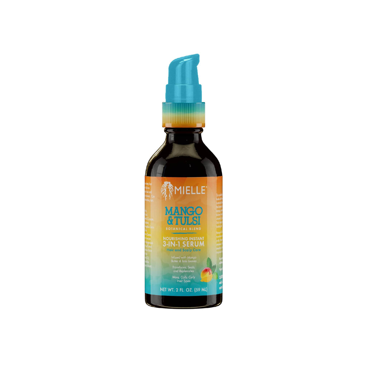 Mango & Tulsi Instant 3-In-1 Serum  w/ Pump- From