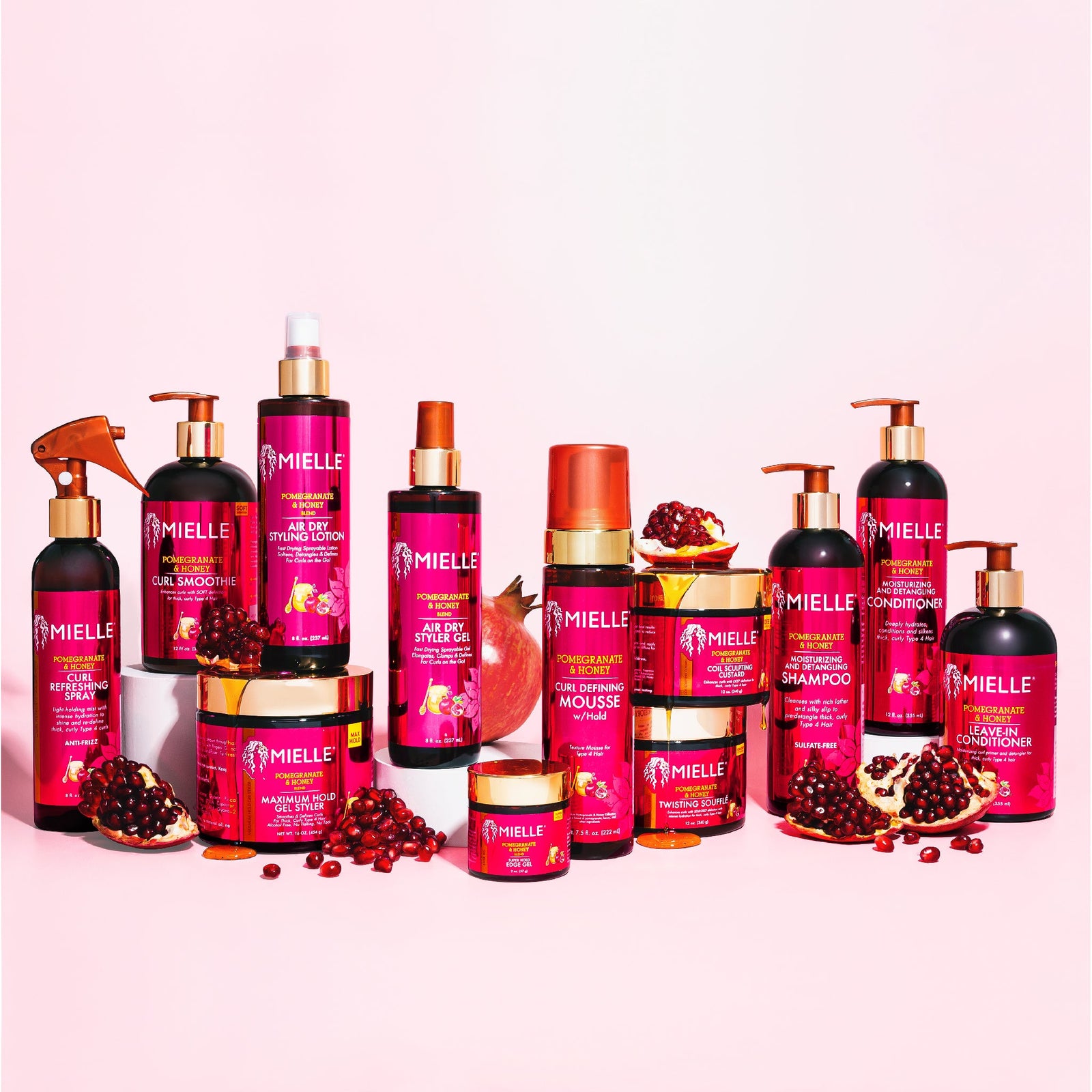 Pomegranate & Honey Hair Collection