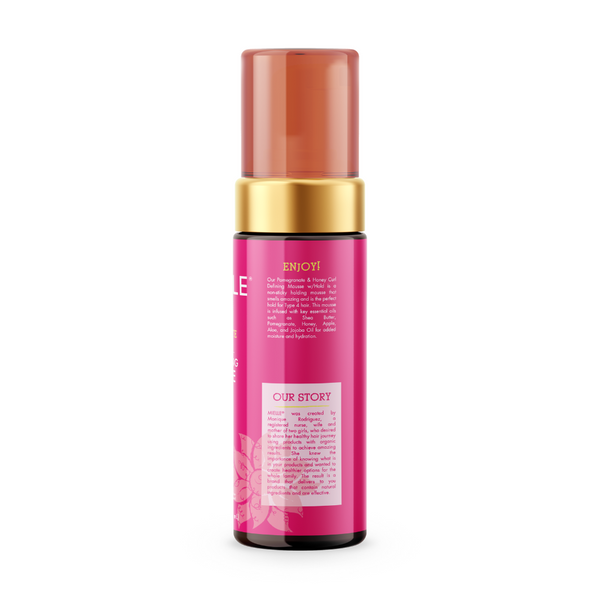 Pomegranate & Honey Curl Defining Mousse - Back