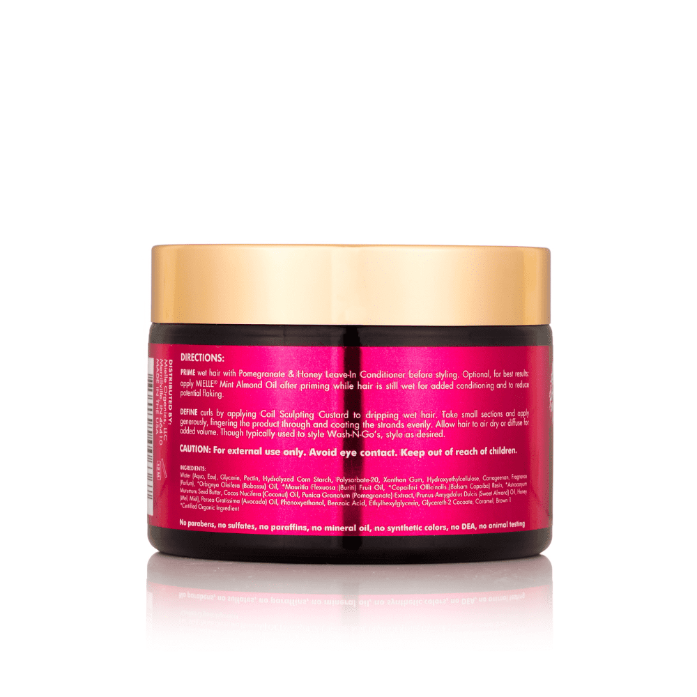 Pomegranate & Honey Coil Sculpting Custard - Back