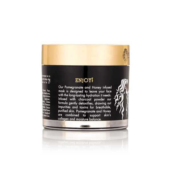 Pomegranate & Honey Face Mask - Back