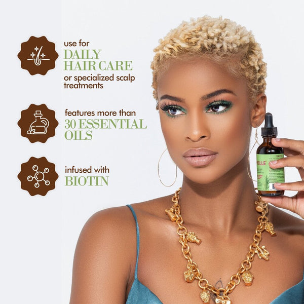 Rosemary Mint Scalp & Hair Strengthening Oil _ Benefits