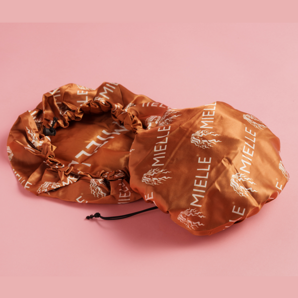 Gold Satin Bonnet - Lifestyle